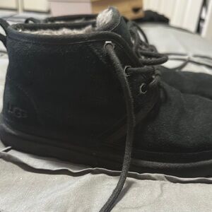 UGG Men's Black Suede Boots